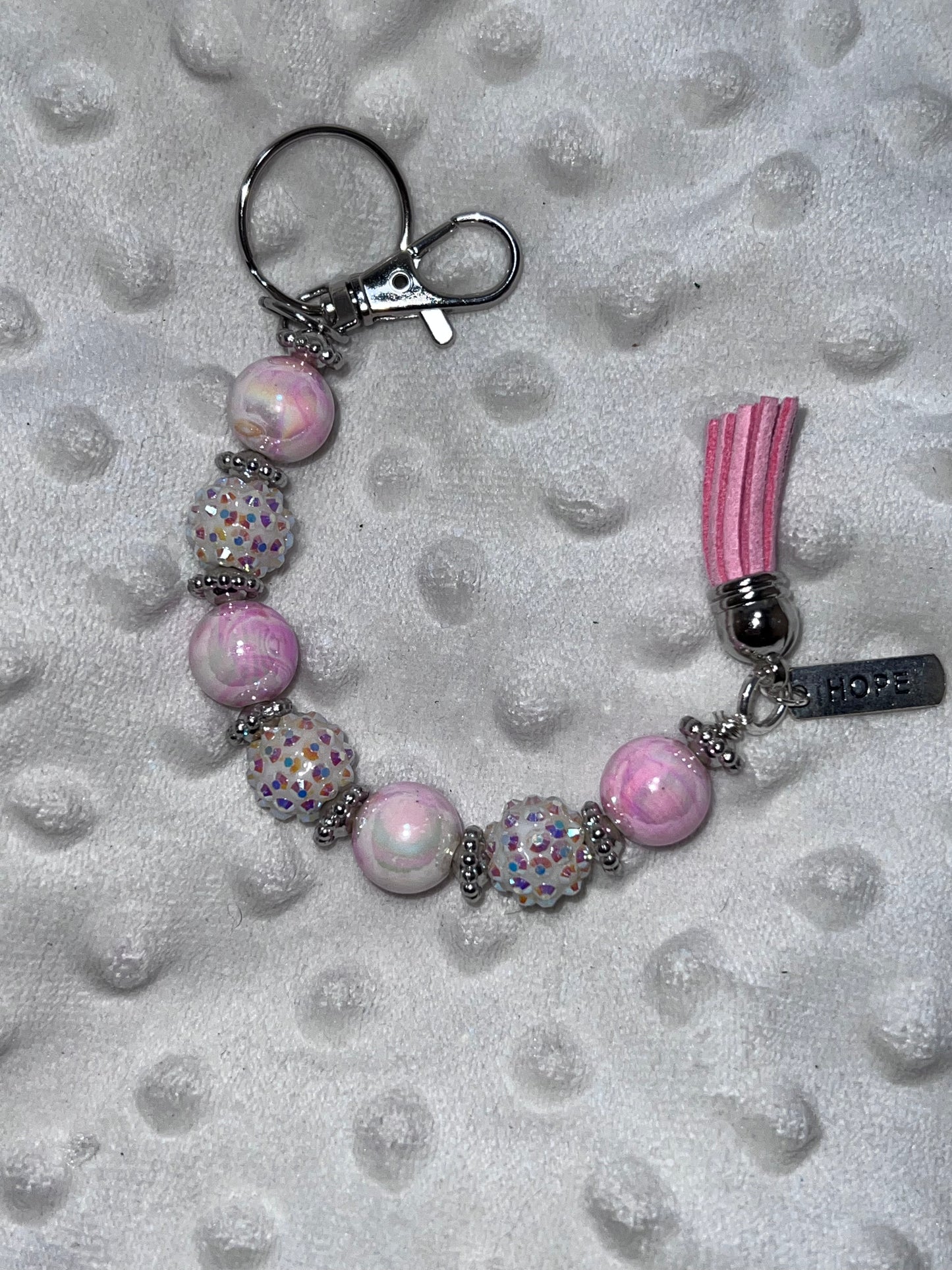 Beaded keychain