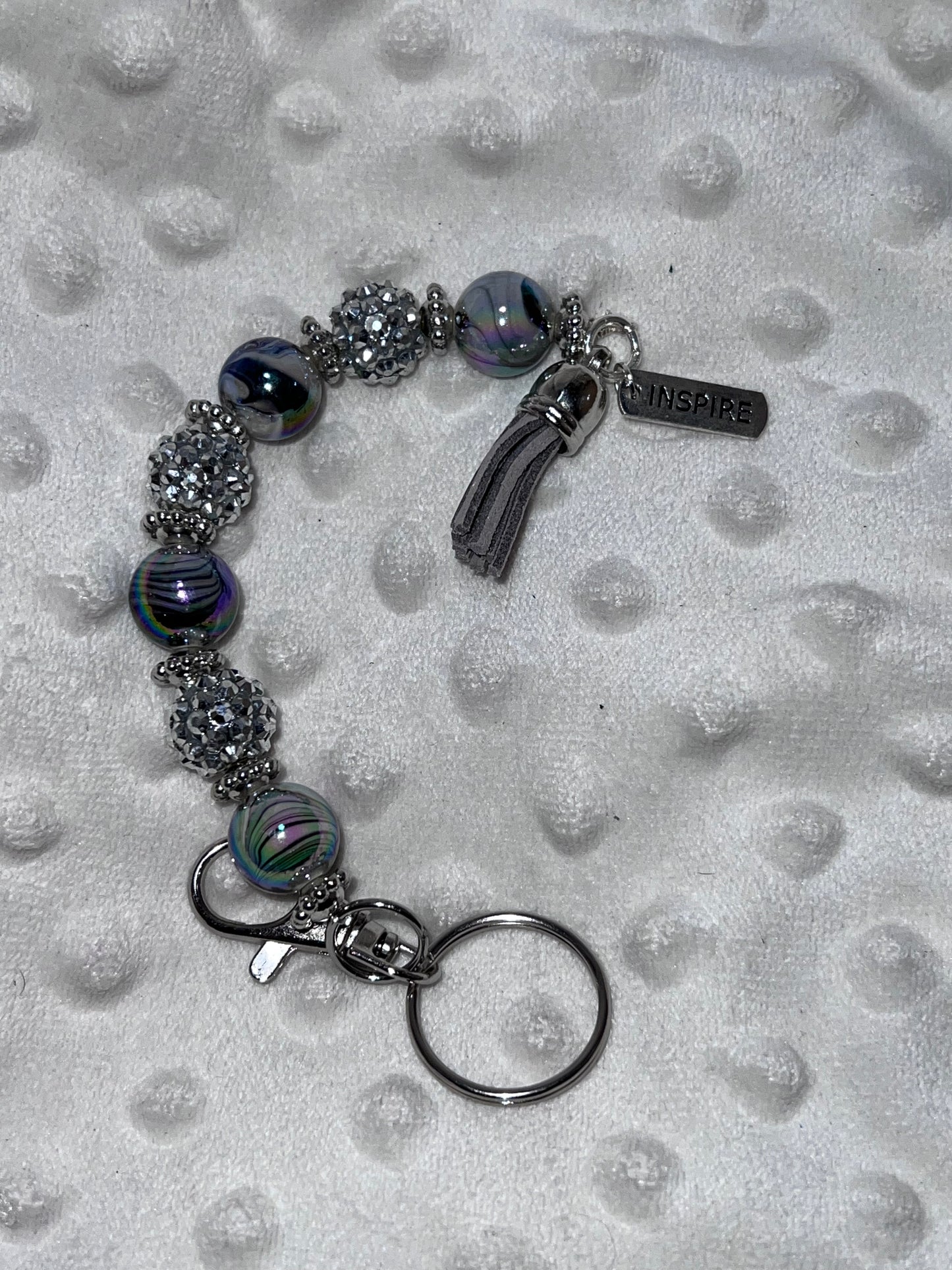 Beaded keychain