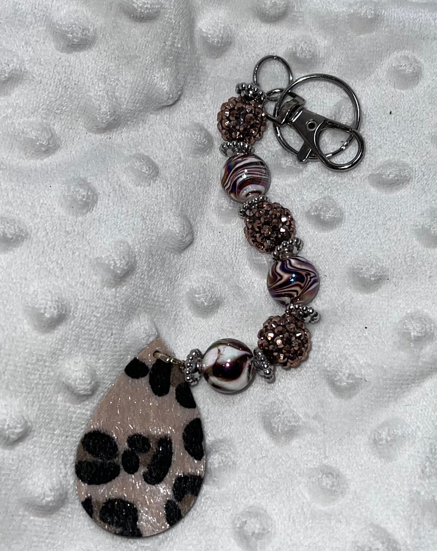 Beaded keychain