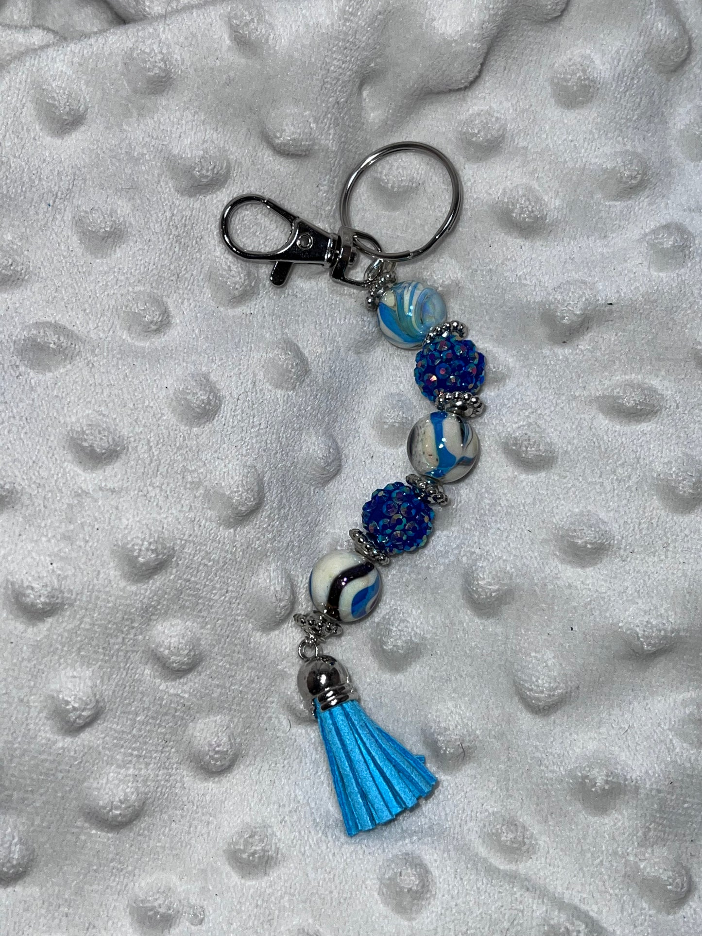 Beaded keychain